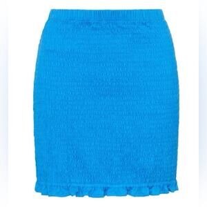 Faithfull the Brand NWT Women's Esti Skirt in Turquoise- Sz 6